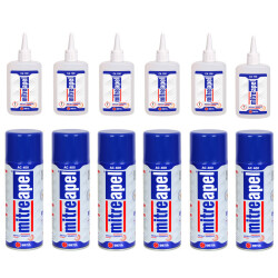 Mitre Apel Hızlı Yapıştırıcı 400 ML + 100 GR Çok Güçlü (6'lı Paket) - Mitre Apel