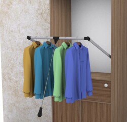 Moowme Wardrobe Lift 10 KG Capacity White - Mowe