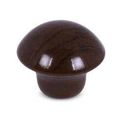 Nobel 303 Mushroom Button Knob Walnut Color - Nobel