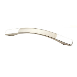 Nobel Berilay 128mm Cabinet & Drawer Handle Chrome Inox Finish - Nobel