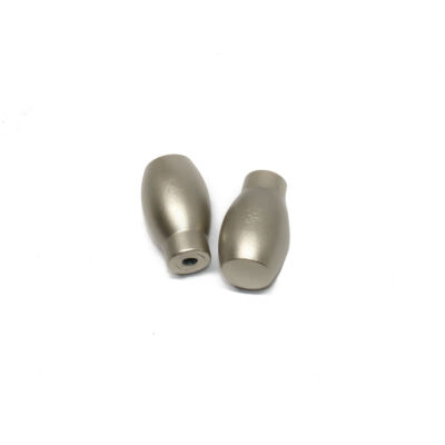 Nobel Button Handle Bullet Model Satin - 2