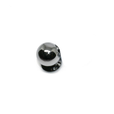 Nobel Button Handle Misket Large Chrome - 1