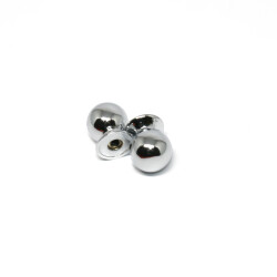 Nobel Button Handle Misket Model Small Chrome - 2