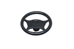 Nobel Button Handle Steering Wheel Black - Nobel