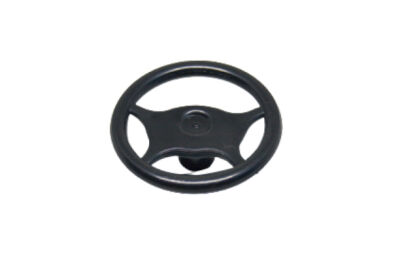 Nobel Button Handle Steering Wheel Black - 1