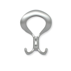 Nobel Coat Rack Triangle Matte Chrome - Nobel