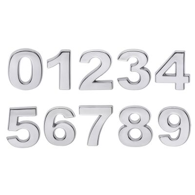 Nobel Digit No 0 5X2.5Cm Chrome - 1