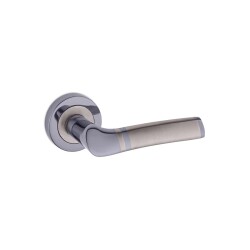 Nobel Door Handle Alansis Model Room Mirror Nickel Satin - 1
