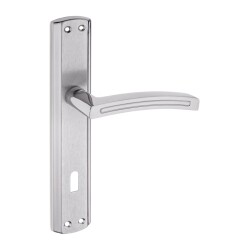 Nobel Door Handle Armoni Model Wc Foiled Satin - 1