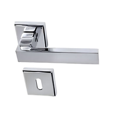 Nobel Door Handle Bingol Square WC Chrome - 2