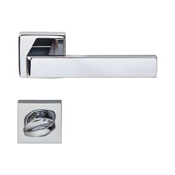 Nobel Door Handle Bingol Square WC Chrome - Nobel