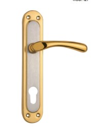 Nobel Door Handle Elmas Model Wc Rosette Satin - 1