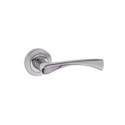 Nobel Door Handle Mıray Room Rosette Satin - 1