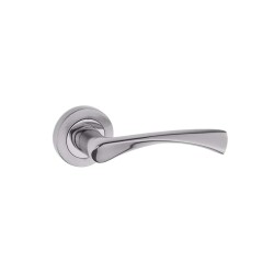 Nobel Door Handle Mıray Room Rosette Satin - Nobel