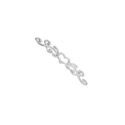 Nobel Lucilla 192mm Chrome Furniture Handle - Nobel
