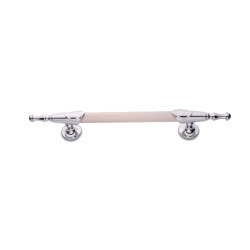 Nobel Melodi Pull Handle 20 cm Satin Nickel - Nobel