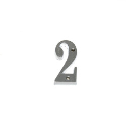 Nobel No-2 Krom Rakam (5x2.5cm) - Nobel