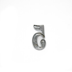 Nobel No-5 Krom Rakam (5x2.5cm) - 2