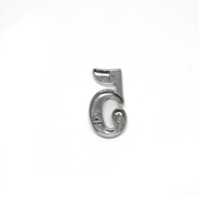 Nobel No-5 Krom Rakam (5x2.5cm) - 2