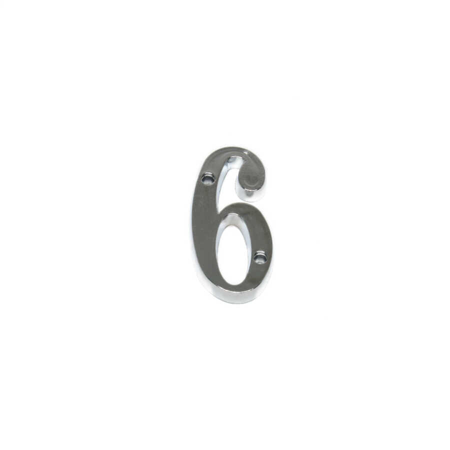 Nobel No-6 Krom Rakam (5x2.5cm)