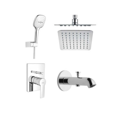 Nsk Alamera Pack Banyo Seti 5i 1 Arada Krom - 1