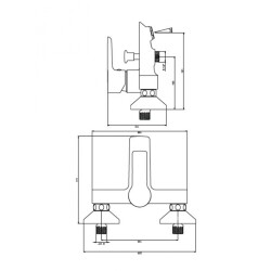 Nsk Alamera Pro Chrome Bath Mixer - 2