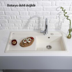 Nuevo Eviye Crea XL 6 S Lı Manolya Krem Seramik Sol - Nuevo