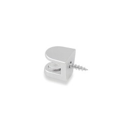 Osena Chrome Glass Shelf Support with Clamping Screw - Osena