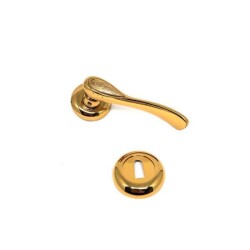 Ozen Door Handle H&uuml;rrem Titanium Badged Room - 1