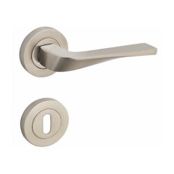 Ozen Door Handle Vadi Room Aluminium Rosette Satin - Özen