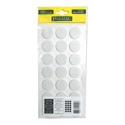 Pacific Adhesive Felt Furniture Glider Pad 30mm White - Pacific