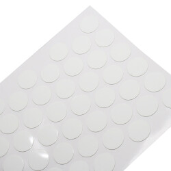 Pacific Adhesive Screw Plug 14Mm Glossy White - Pacific