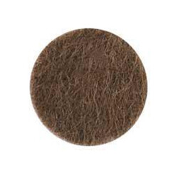 Pacific Self-Adhesive Felt Pad 18 mm - Brown - 1