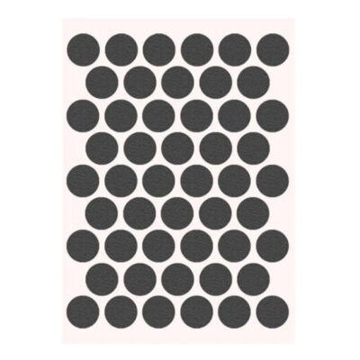 Pacific Self-Adhesive Screw Cover Cap 14mm Glossy Anthracite - 1