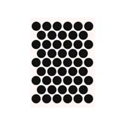 Pacific Self-Adhesive Screw Cover Cap 14mm Lacquered Black - 1