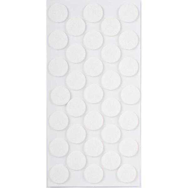 Pacific Yapışkanlı Keçe 24Mm Beyaz (1 Paket - 50 Adet)