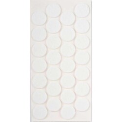 Pacific Yapışkanlı Keçe 28Mm Beyaz (1 Paket - 50 Adet) - Pacific