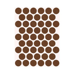 Pacific Yapışkanlı Vida Tapası 14mm İtalyan Ceviz - Pacific