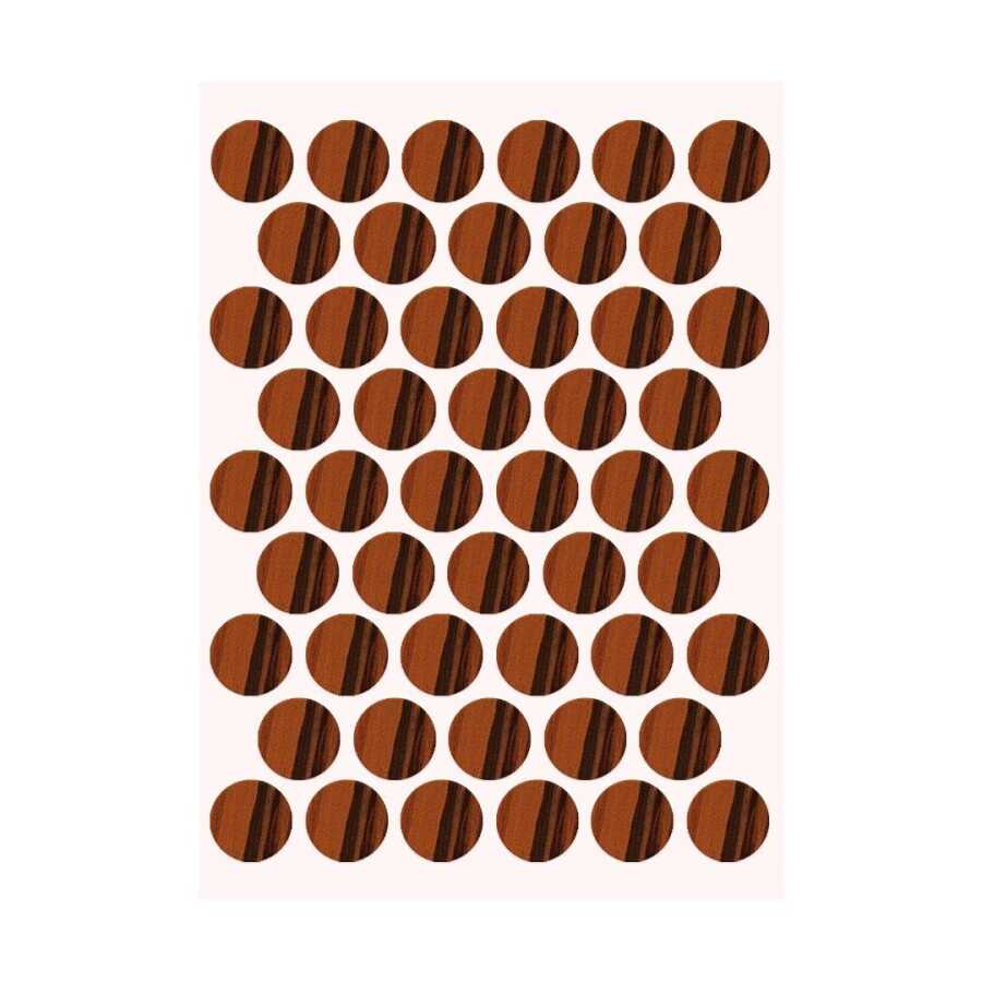 Pacific Yapışkanlı Vida Tapası 14mm Zeytin
