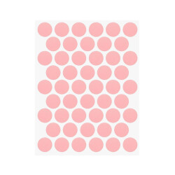 Okyanus Yapışkanlı Vida Tapası 14mm Pembe - Pacific