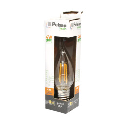 Pelsan Ampul Filament Buji Lamba E27 3000K 4W 400Lm - Pelsan