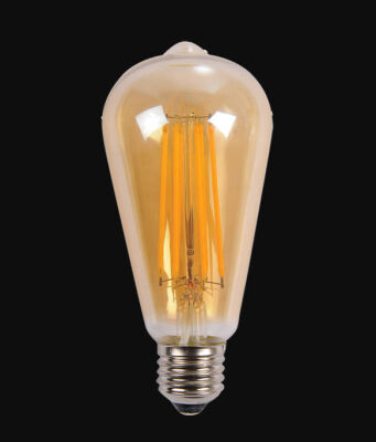 Pelsan Ampul Filament Lamba E27 3000K 6W 600Lm - 1