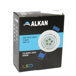 Pelsan Led Spot Cob Pluton 5W 6500K White - 2