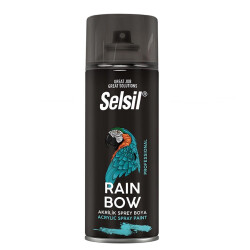 Rainbow Akrilik Sprey Boya Beyaz Mat 400ml RAL 9010 - Selsil