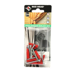 Redhead Curtain accessories Connection Set (1 Pack: 10 pieces - Toros