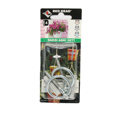 Redhead Flower Pot Hanger Set (1 Pack: 2 pcs) - 1