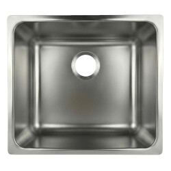 Renno DE 403 Undermount Kitchen Sink 40x45 cm 0.8 mm - 1