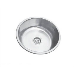 Renno Eviye 380x180mm Mermer Altı Daire Paslanmaz - Renno