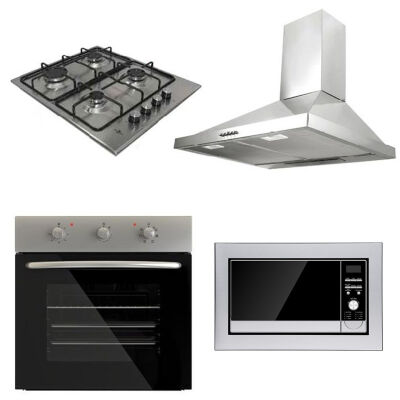 Renno Mikrodalga Fırın Hediyeli İnox Ankastre Set (Özel Düğün Paketi) - 1