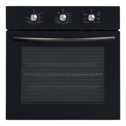 Renno Oven Mechanical Glass Black - Renno